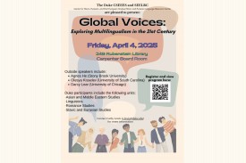 Global Voices Conference flyer April 4